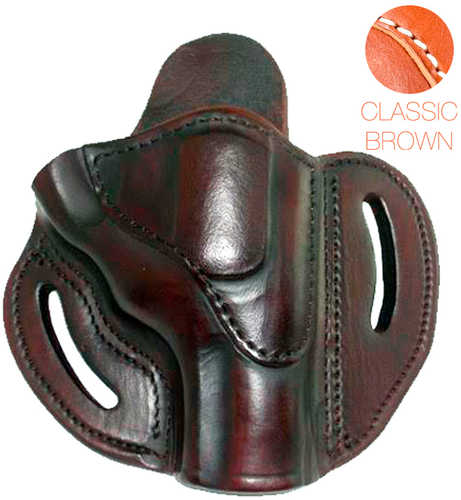 1791 Revolver Thumbreak Holster Size 2S Right Hand Leather Classic Brown RVHX-2S-CBR-R