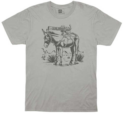 Magpul Burro T-Shirt Silver Medium Short Sleeve