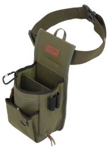 ALLEN TRIUMPH DOUBLE SHELL BAG GREEN