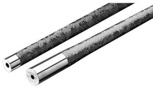 Proof Research 105337 Bolt Action Barrel Blank 264 Cal 24" Sendero Light Contour 1:7.50" Twist 4 Grooves, Carbon Fiber W