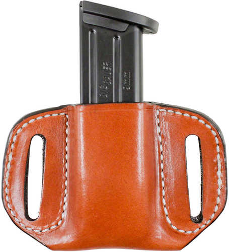 Desantis Gunhide Reliant Mag Pouch OWB Diamondback Db 9/40 1.75" Belt Tan Steer Hide