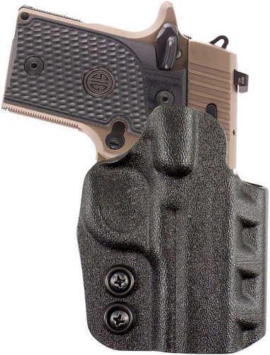 DeSantis Gunhide D94KA8WZ0 Cazzuto OWB Black Kydex Paddle Fits Springfield Prodigy W/wo Red Dot 4.25-5" Barrel