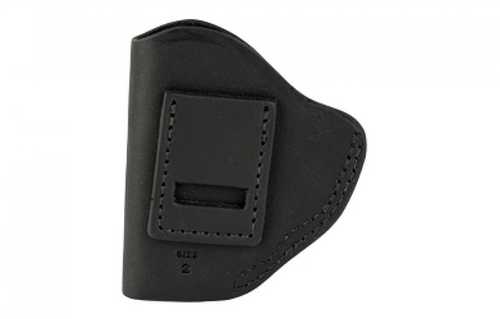 Uncle Mikes Inside Waistband Leather Holster Size 2 fits Most Small Frame Revolvers (ruger Lcr/s&w J