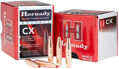 Hornady Bullet 30 Cal .308 165 Gr CX 50/Bx