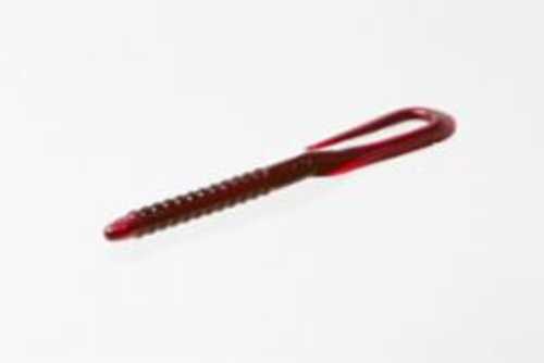 Zoom Lures Mag U-Tail Worm 7.5in Red Shad Model: 144-029