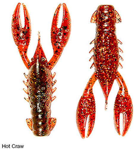 Trd Crawz 2 1/2in Hot Craw 6pk Model: Trdcr-359pk6