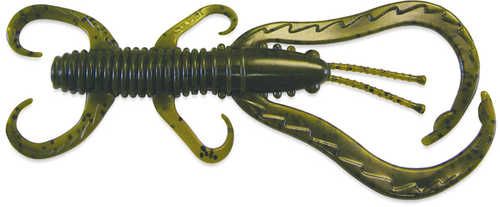 Flutter Craw 4in 8pk Green Pumpkin Model: Fc408-j2