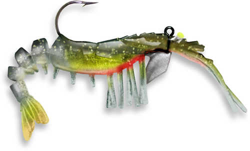 Vudu Shrimp 3.25in 1/4oz 2pk Green Model: E-vs35-14-55