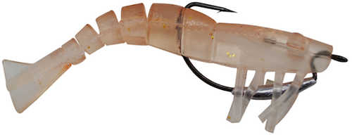 Vudu Weedless Shrimp 3.5in 1/8oz 2pk Model: E-vsw35-18-09