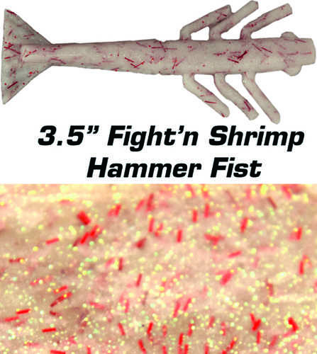 Fightin Shrimp 3 1/2in 6pk Model: 509