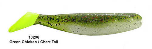 Major Minnows 4in 10pk Green Chicken/cht Model: 10296