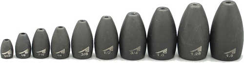 Tungsten Flipping Weight 1/8oz 4pk Matt Model: At18fb