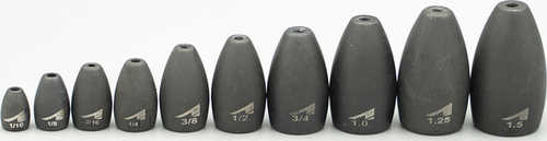 Tungsten Flipping Weight 3/16oz 4pk Matt Model: At316fb