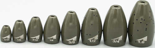 Tungsten Flipping Weight 3/16oz 4pk Green Model: At316fg