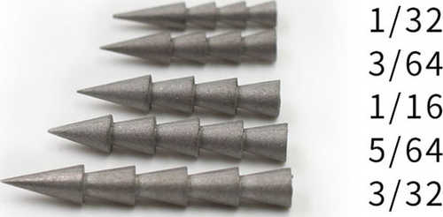 Nail Weight 5/64oz 4pk Matt Silver Model: At564ns