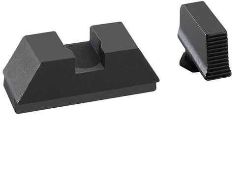 2L Tall Optic Compatible Serrated Sight Set For Glock®