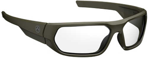 Magpul Industries Radius Eyewear Olive Drab Green Frame with Clear Lens MAG1145-0-315-1000