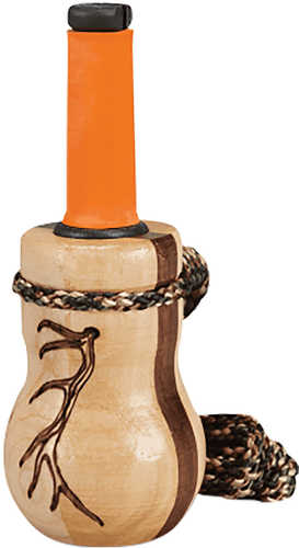 Hunters Specialties HSWCC70167 Lil' Heifer Cow Call Calf/Cow Sounds Walnut/Maple Wood Barrel