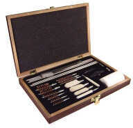 PS Products Deluxe Gun Cleaning Kit 27 Piece with Wood Case