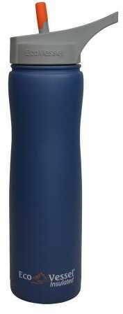 Eco Vessel Summit Triple Insulated Bottle w/Spout Blue 24 oz