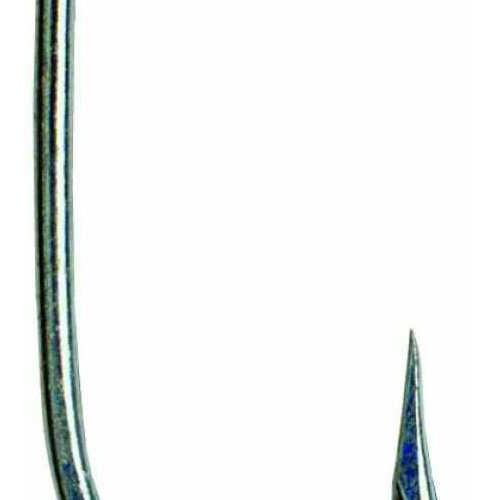 Mustad Poly Bag Hooks Tin O'Shaughnessy 10 Count Md: 3407P-2/0