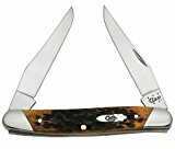 Case Peanut 2 Blade 2-7/8" Autumn Bone