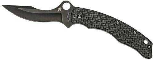 Szabo Folder CF/G-10 Laminate Black Blade PlainEdge