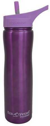 Eco Vessel Summit Trple Insulated Bottle w/Spout Purple 24oz