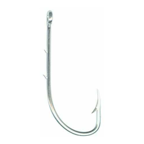 Mustad Poly Bag Hooks Nickel Slice Shank 10/Ctn