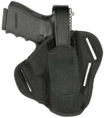 Blackhawk Pancake Holster Size 2 4In Med & Int. Dbl Act Md: 40Pc02Bk