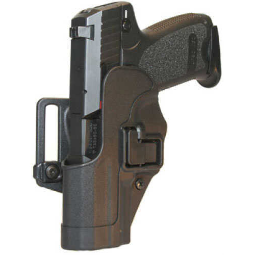 BLACKHAWK! CQC SERPA Holster With Belt and Paddle Attachment Fits HK USP Compact Left Hand 410509BK-L