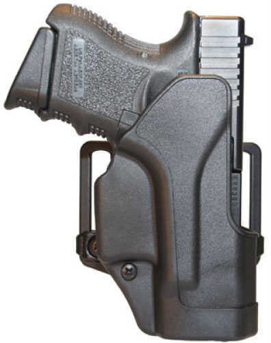 Blackhawk Standard CQC Concealment Holster Matte - Right Handed Size:01 for Glock 26/27/33 Cut Down Body & T