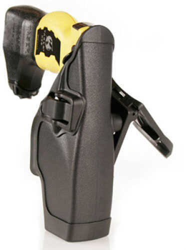 Blackhawk Serpa Taser X-26 Holster Matte - Right Handed Belt Loop Design Automatically engages Safety When Re-