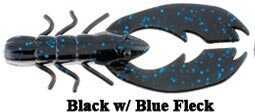 Berkley Powerbait Chigger Craw 4In 7bg Black/Blue Fleck Md#: MPCHC4-BBF