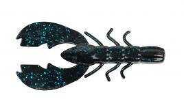 Berkley Power Bait Jumbo Chigger Craw 5In 6bg Black Blue Flake Md#: MPJCHC5-BBF