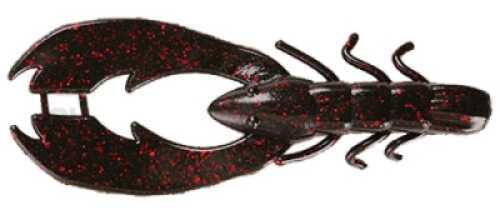 Berkley Power Bait Jumbo Chigger Craw 5In 6bg Black Red Fleck Md#: MPJCHC5-BLR