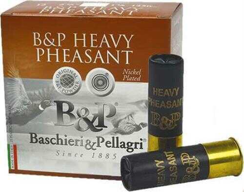 B&P Ammunition 12B38H4 Heavy Pheasant 12 Gauge 2.75" 1 3/8 Oz 4 Shot 25 Per Box/ 10 Case