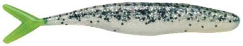 Bass Assassin Split Tail Shad 4In 10bg Salt & Pepper Silver Phantom/Chartreuse Md#: STS38238