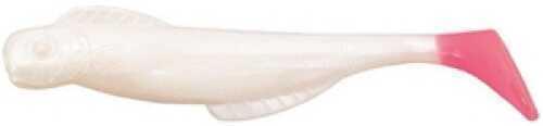 Bomber Mud Minnow Paddle Tail 4In 10Bg Pearl/Pink Md: SWMM4-08