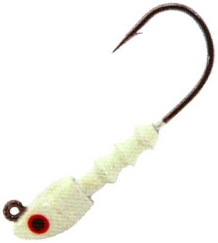 Bomber Shad Head JigHead 1/4Oz 4/0hk 8Pk Glo White Md#: BSWSJ14-GW