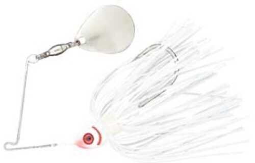 Booyah Single Blade Spinnerbait 3/8Oz Colorado Snow White Md#: BYBC38-615