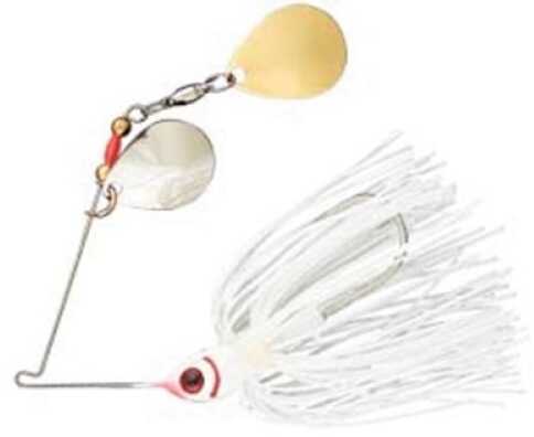 Booyah Double Colorado Spinnerbait 3/8Oz Snow White Md#: BYBCC38615