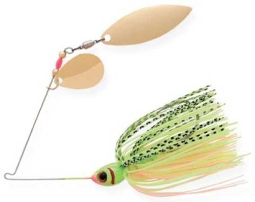 Booyah Tandem Spinnerbait 3/8Oz Chartreuse Perch Md#: BYBT38639