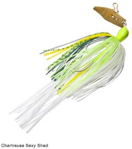 Chatterbait Trailerz Series 3/8Oz Chartreuse Sexy Shad Md#: Cb38T-03