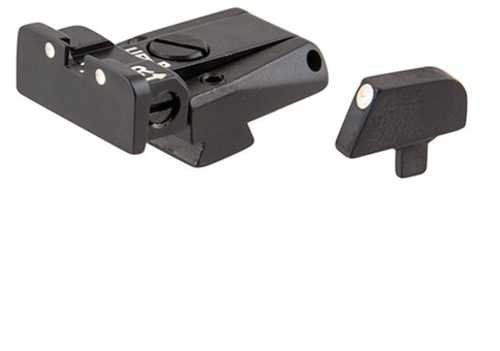 L.P.A. Sights Colt-A1/70S Adjustable 3-Dot Sight Set Model: SPR45CT30