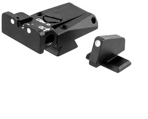 L.P.A. Sights Browning Adjustable 3-Dot Sight Set Model: SPR62BN30