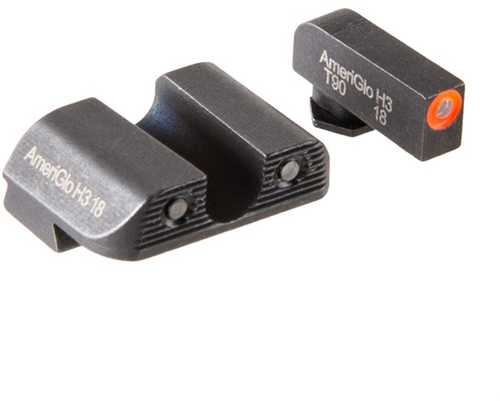 Ameriglo Agent U-Notch 3-Dot Night Sight Set For Glock 42 / 43 / 43X / 48