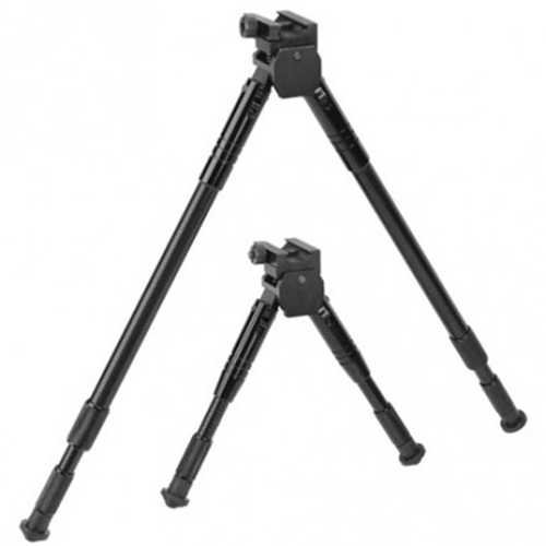 Caldwell AR-15 Prone Shooting Bipod 7.5 in to 10 in Aluminum Black Model: 521123