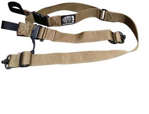 Short Action Precision Inc Positional Rifle Sling 2-Point Nylon, Coyote