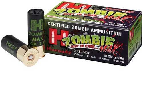 Hornady Zombie Max 12 Gauge 2.75'' #00 10/Bx (10 rounds Per Box) | Ammo ...